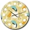 Designart 'Retro Abstract Design Ii Mid-Century Modern Wall Clock